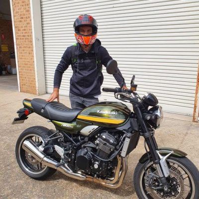 Bryan Staring on the Z900RS